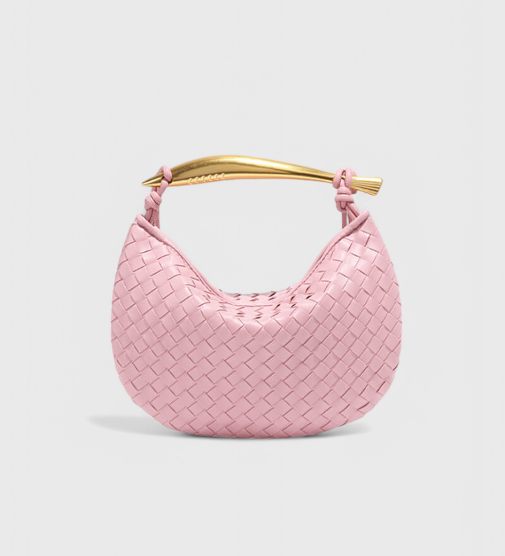 Torba Gerda Woven z Zlato Ročico