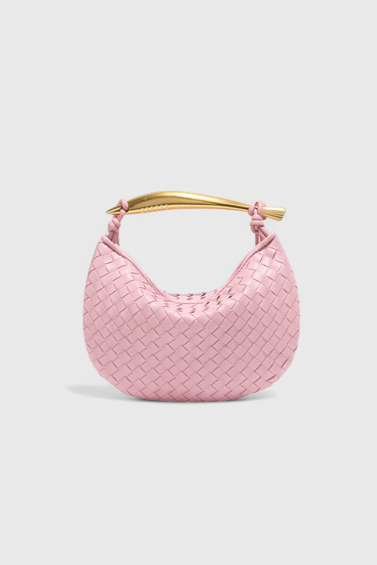 Torba Gerda Woven z Zlato Ročico