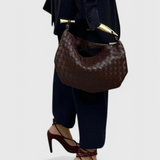 Torba Gerda Woven z Zlato Ročico