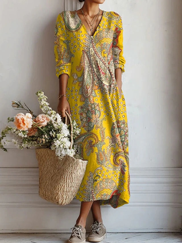 Dolga Boho Obleka