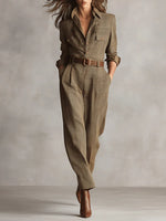 Mirabelle – ženski tweed overall