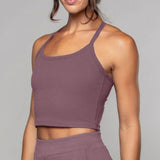 Airsoft Racerback Top Mauve