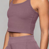 Airsoft Racerback Top Mauve