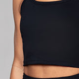 Airsoft Racerback Top Črn