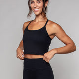 Airsoft Racerback Top Črn