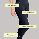 Elevate All Day Ultra Visoki Pas 7/8 Leggings Midnight