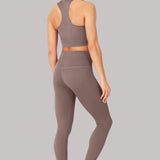 Elevate All Day Ultra Visok Pas 7/8 Legging Taupe