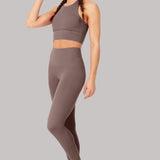 Elevate All Day Ultra Visok Pas 7/8 Legging Taupe