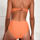 Mia - Bikini hlačke z visokim pasom