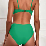 Mia - Bikini hlačke z visokim pasom