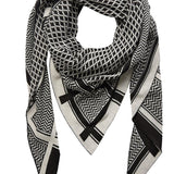 Imperial šal | Bela in Črna | Šal iz French Laundry