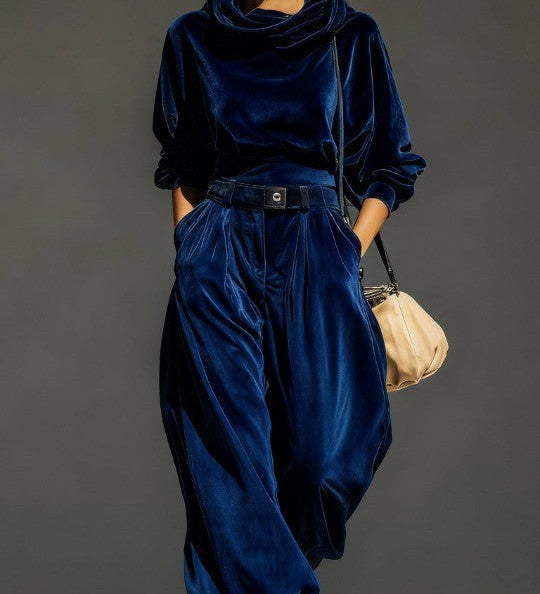Solenne – ohlapen velur set