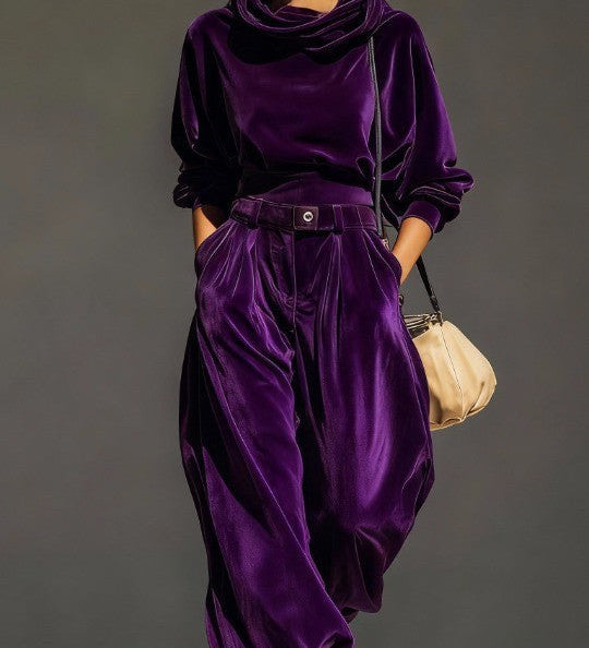 Solenne – ohlapen velur set