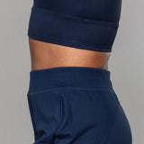 Longline Crop Bra Mornarsko modra