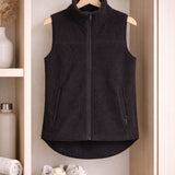 Gibljiv Teddy Fleece Zip Gilet