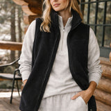 Gibljiv Teddy Fleece Zip Gilet