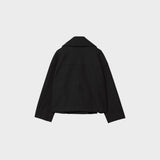 Blanka - Kratka dvostranska jakna Šik zgornja oblačila