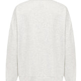 Supersoft Pulover s Polovičnim Zadrgo Oat Marl