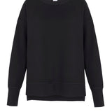 Supersoft Longline Dukserica Črna
