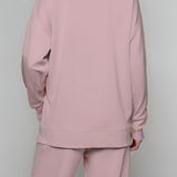 Supersoft Longline Sweatshirt Roza