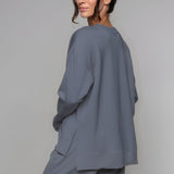 Supersoft Longline Dukserica Indigo