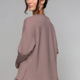 Supersoft Dolga Majica Taupe