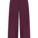 Supersoft široke hlače črne češnje